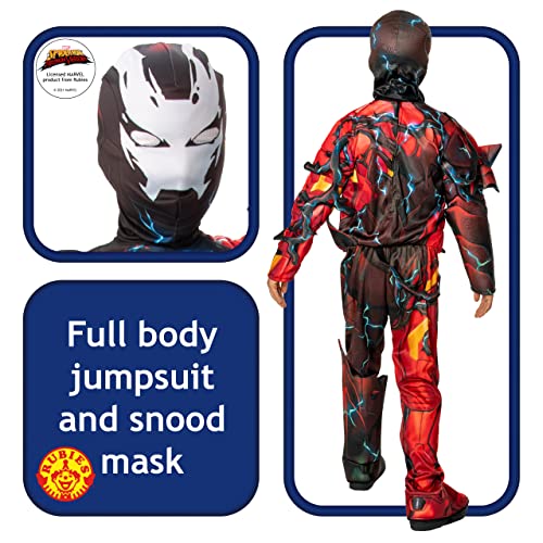 rubie-s-deluxe-venomized-iron-man-kinderkost-m-rot-schwarz image 8