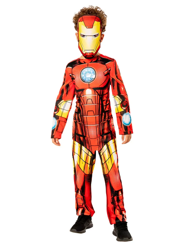 rubies-iron-man-green-collection-kost-m-jumpsuit-maske image 1