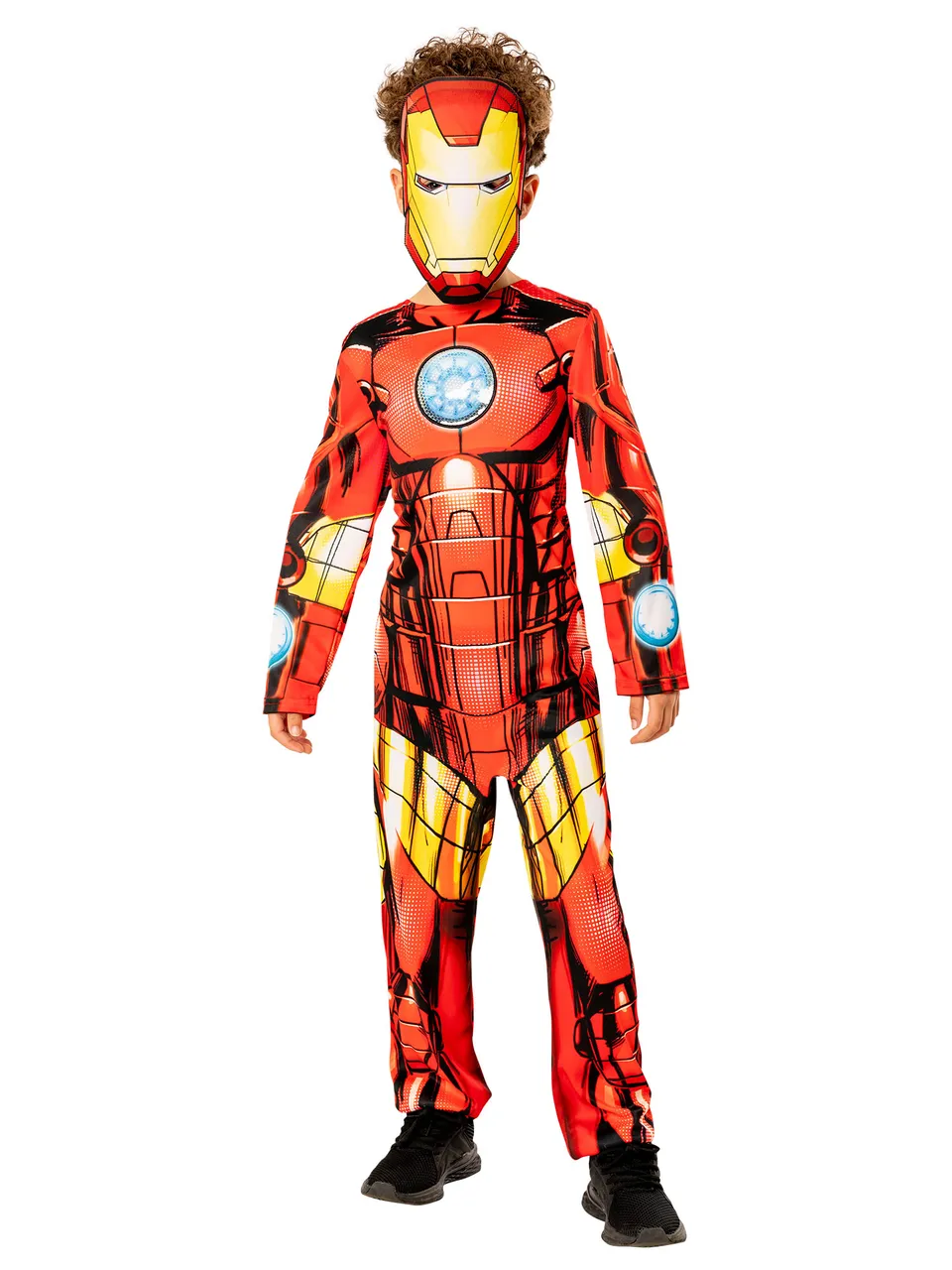 rubies-iron-man-green-collection-kost-m-jumpsuit-maske image 1