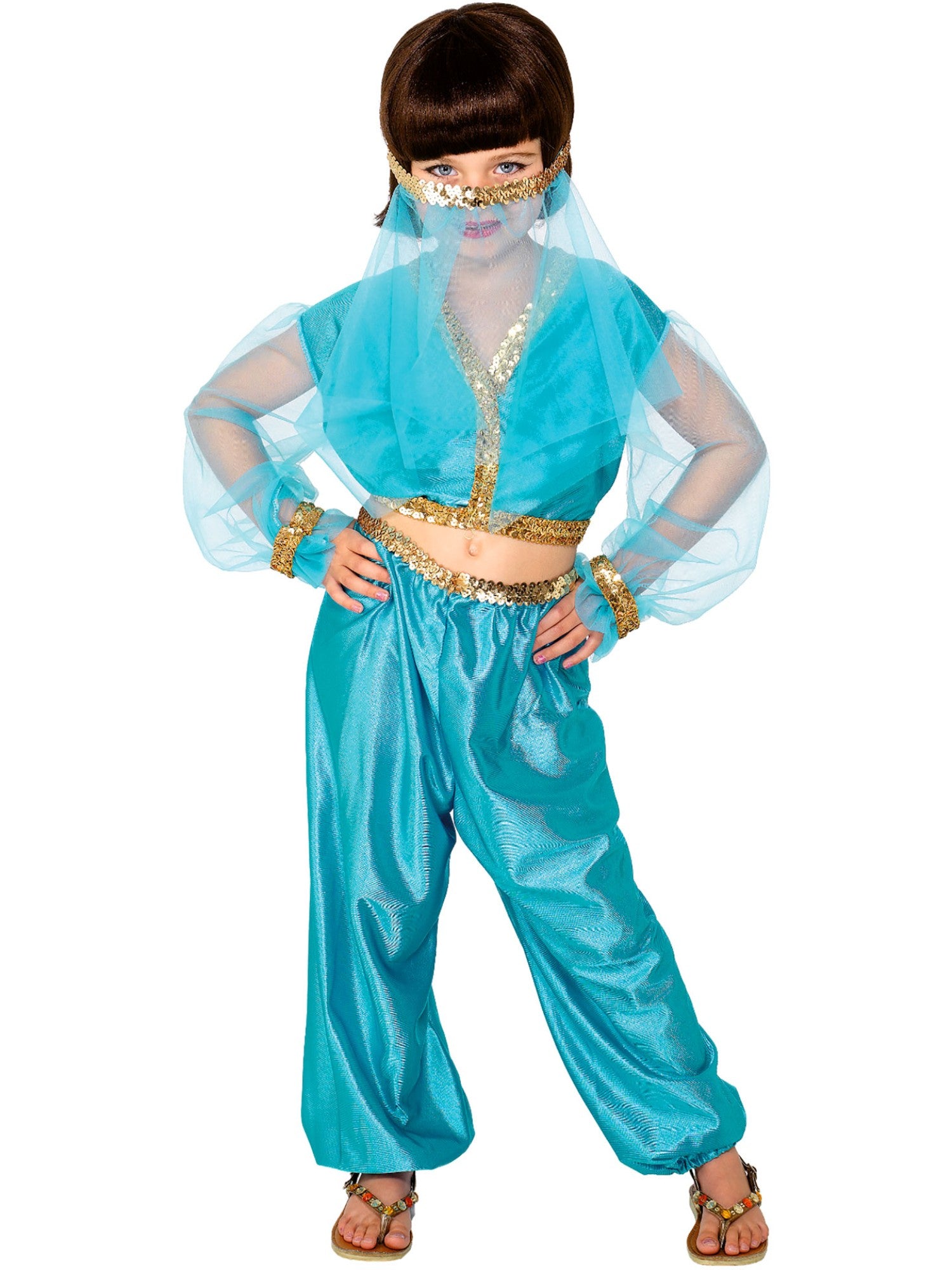 smiffys-fever-arabische-prinzessin-kost-m-m-dchen-gr-m image 2