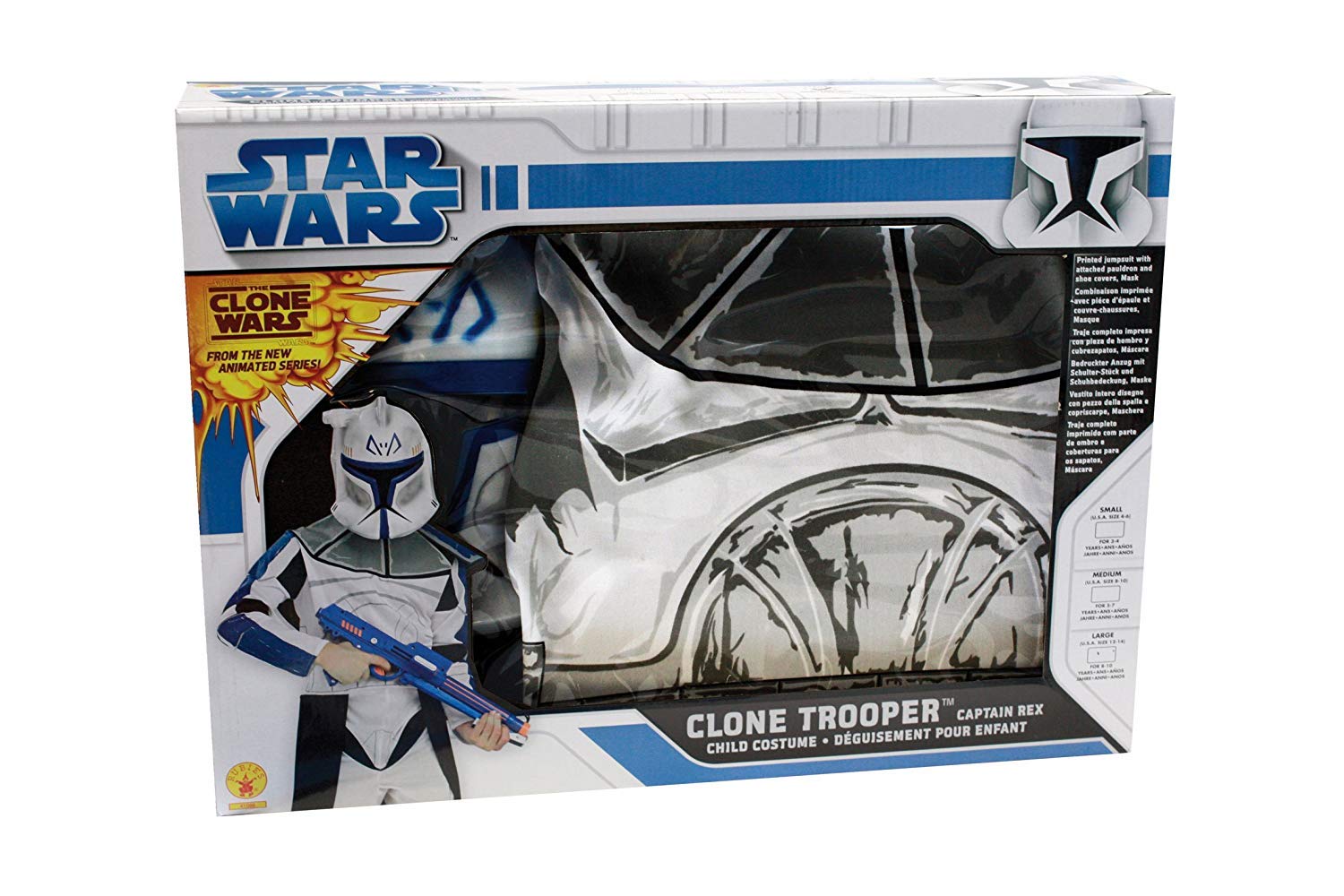 rubie-s-deluxe-captain-rex-kost-m-m-blau image 3