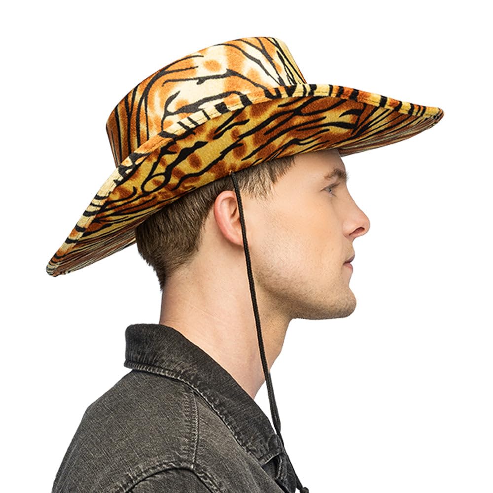 boland-headwear-cowboyhut-wild-tiger-hut-59-cm-animal-print image 4