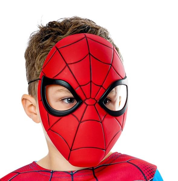 rubie-s-deluxe-marvel-spider-man-top-maske-kinder-5-8-jahre image 5