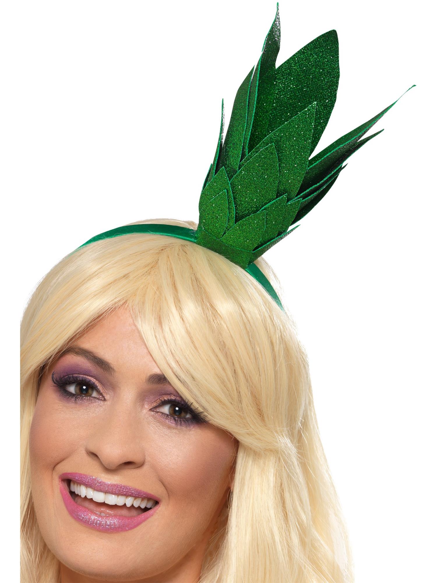 smiffys-makeup-fx-ananas-stirnband-gr-n-glitzer-einheitsgr-e image 1