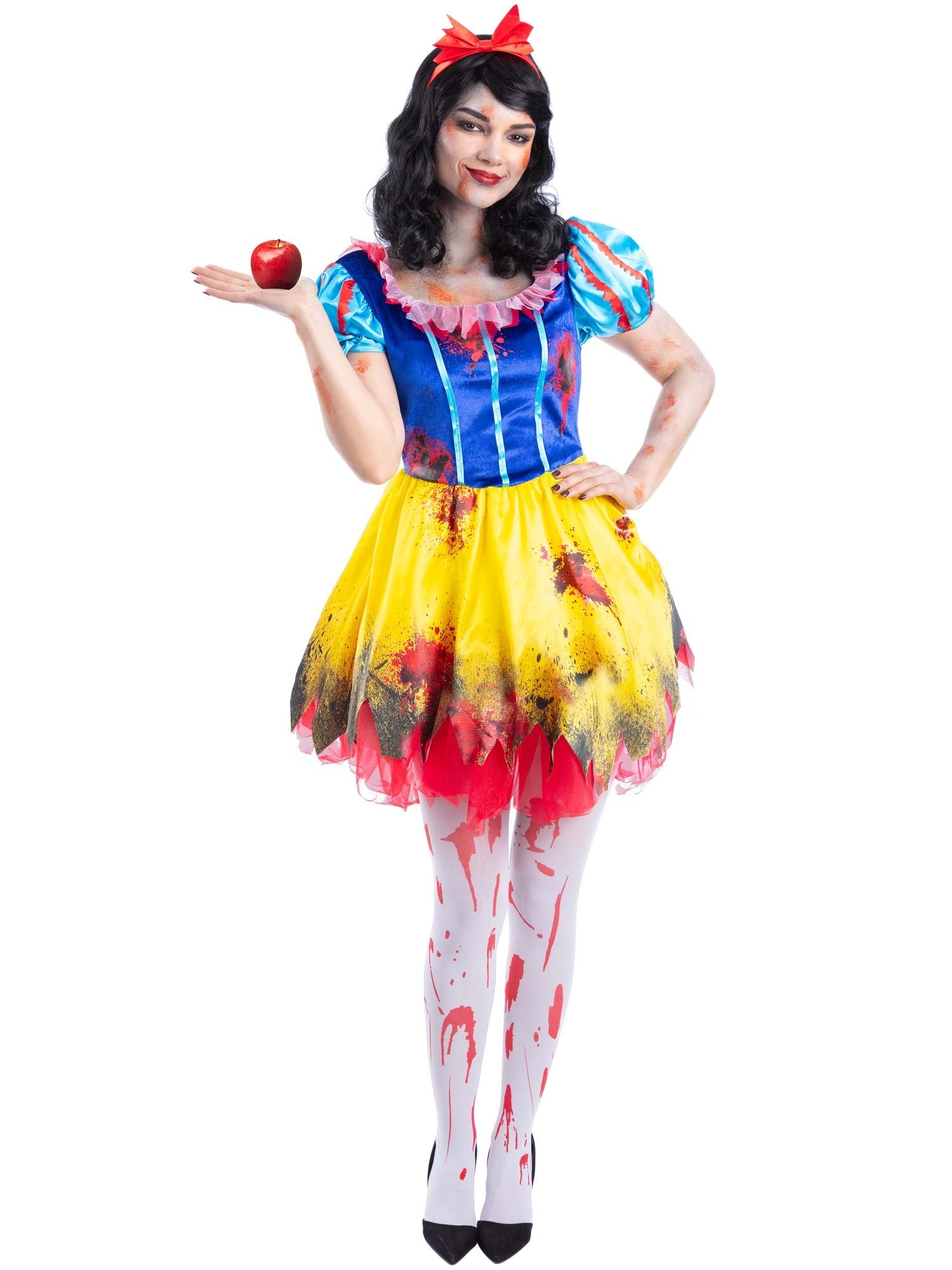 smiffys-fever-zombie-apple-princess-kost-m-gr-m-mit-kleid image 4