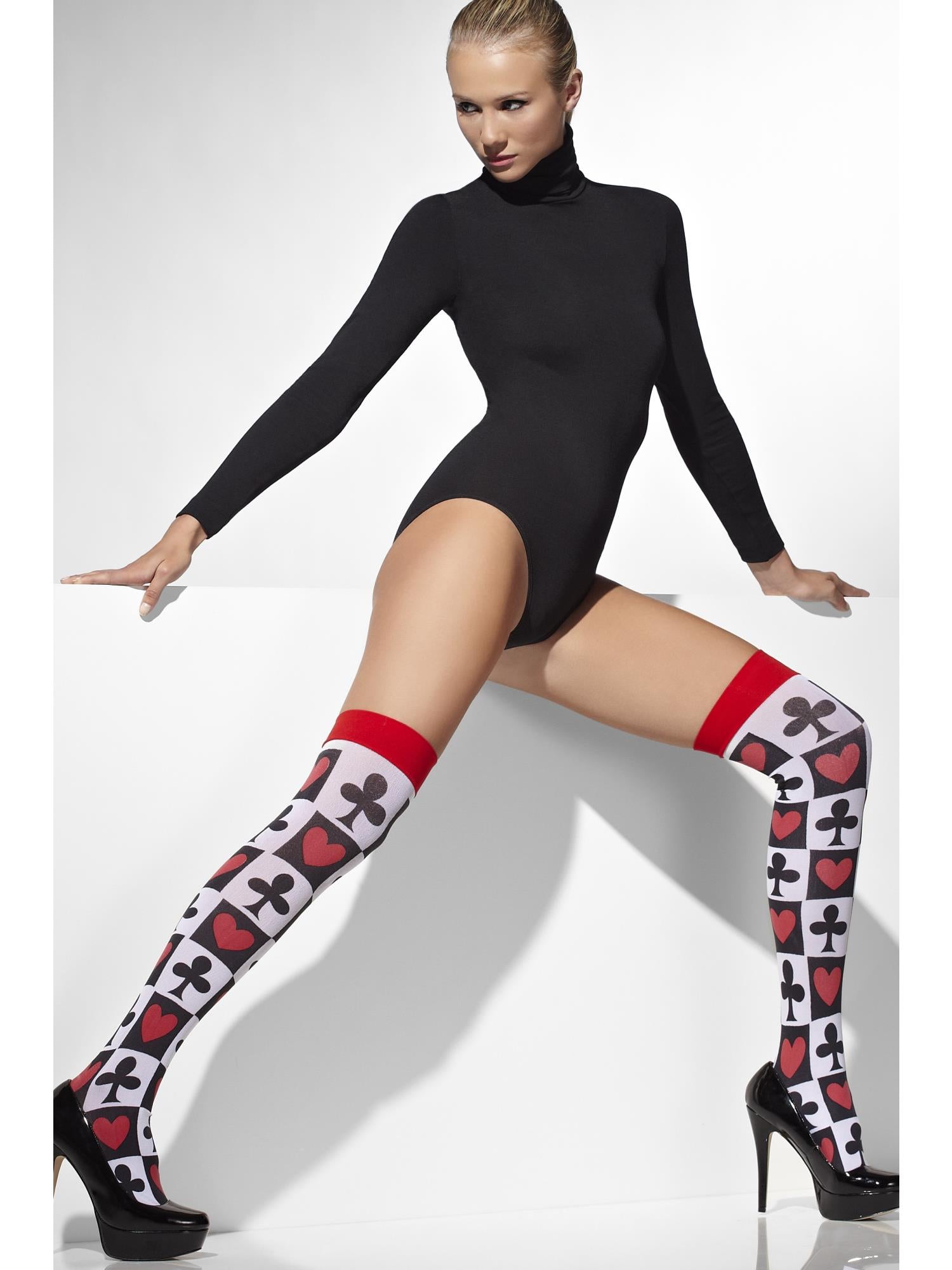 smiffys-fever-hold-ups-wei-poker-muster-blickdicht image 2
