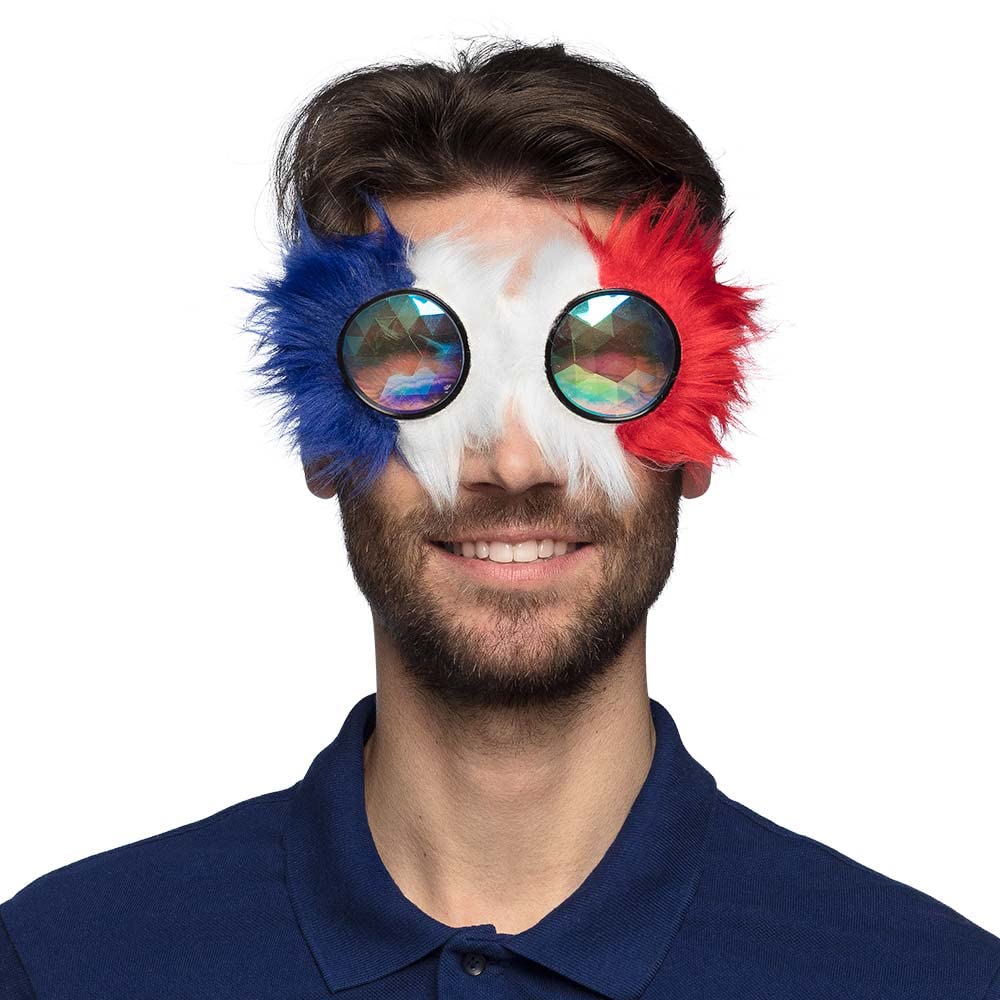 boland-61988-rave-partybrille-frankreich-blau-wei-rot image 4
