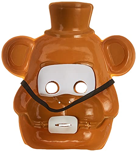 rubie-s-deluxe-freddy-fazbear-halbmaske-fnaf-herren-kunststoff image 6