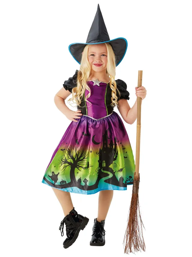 rubie-s-deluxe-ombre-witch-hexenkost-m-kinder-hexe image 1