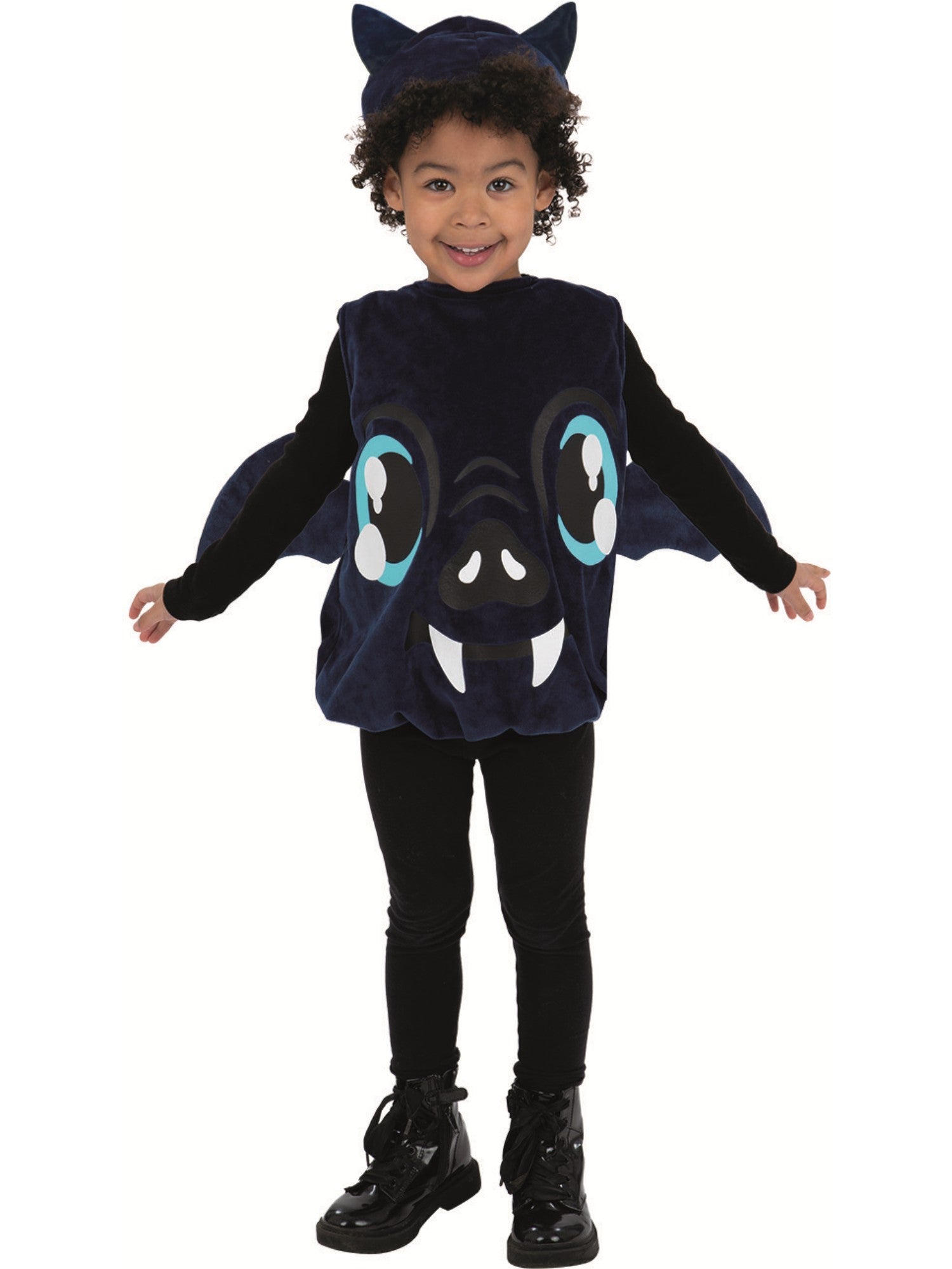 smiffys-fever-fledermaus-kost-m-kleinkind-blau-schwarz image 3