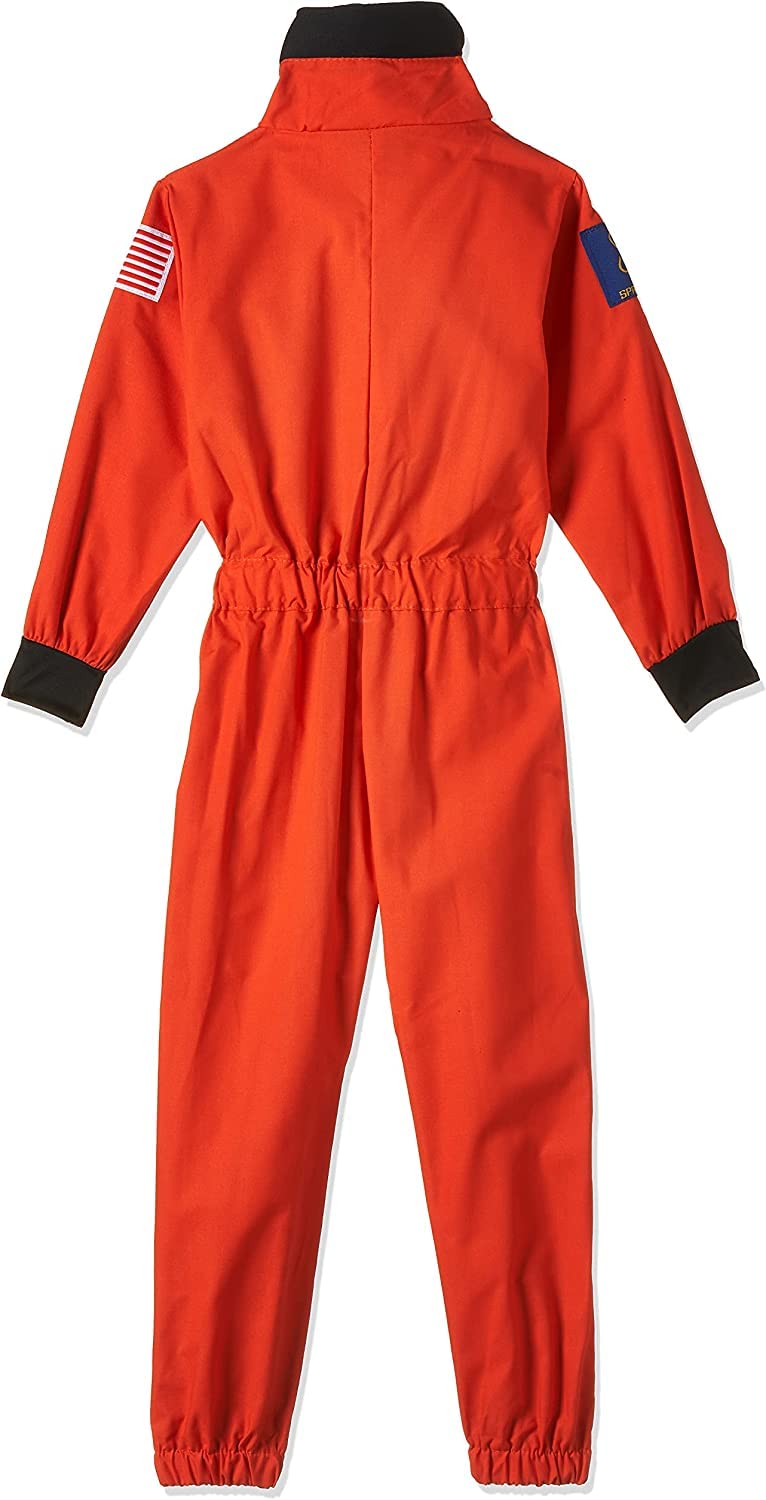 rubie-s-deluxe-astronaut-kost-m-m-orange-overall-mit-kappe image 3