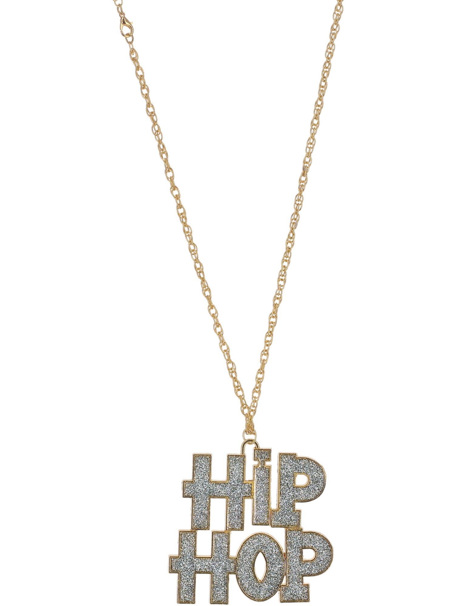 smiffys-fever-90s-bling-kette-gold-hip-hop-anh-nger image 2