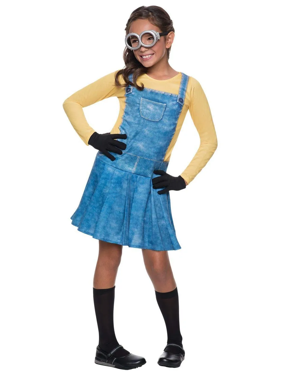 rubie-s-deluxe-minion-kost-m-kinder-gr-e-l-mit-brille image 1