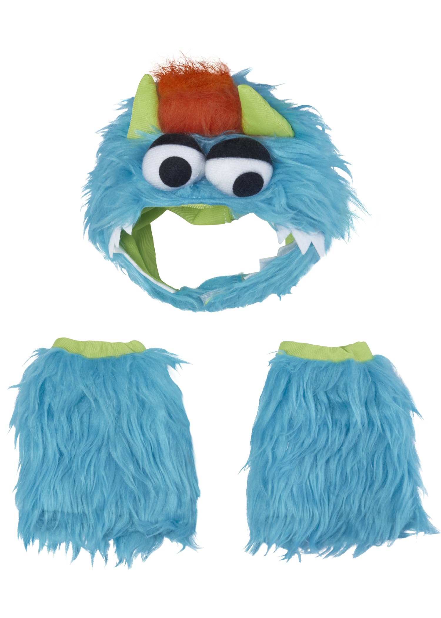 rubie-s-deluxe-monster-hundekost-m-blau-s-mit-kopfbedeckung image 3