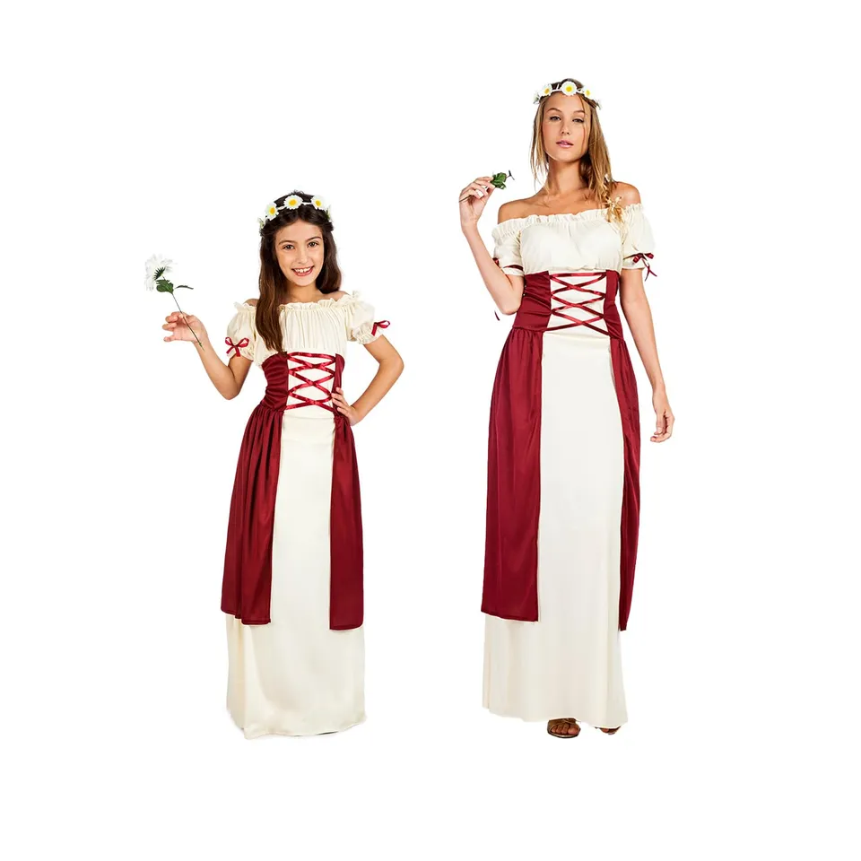 boland-burgfr-ulein-kinderkost-m-7-9-jahre-mittelalter-kleid image 1