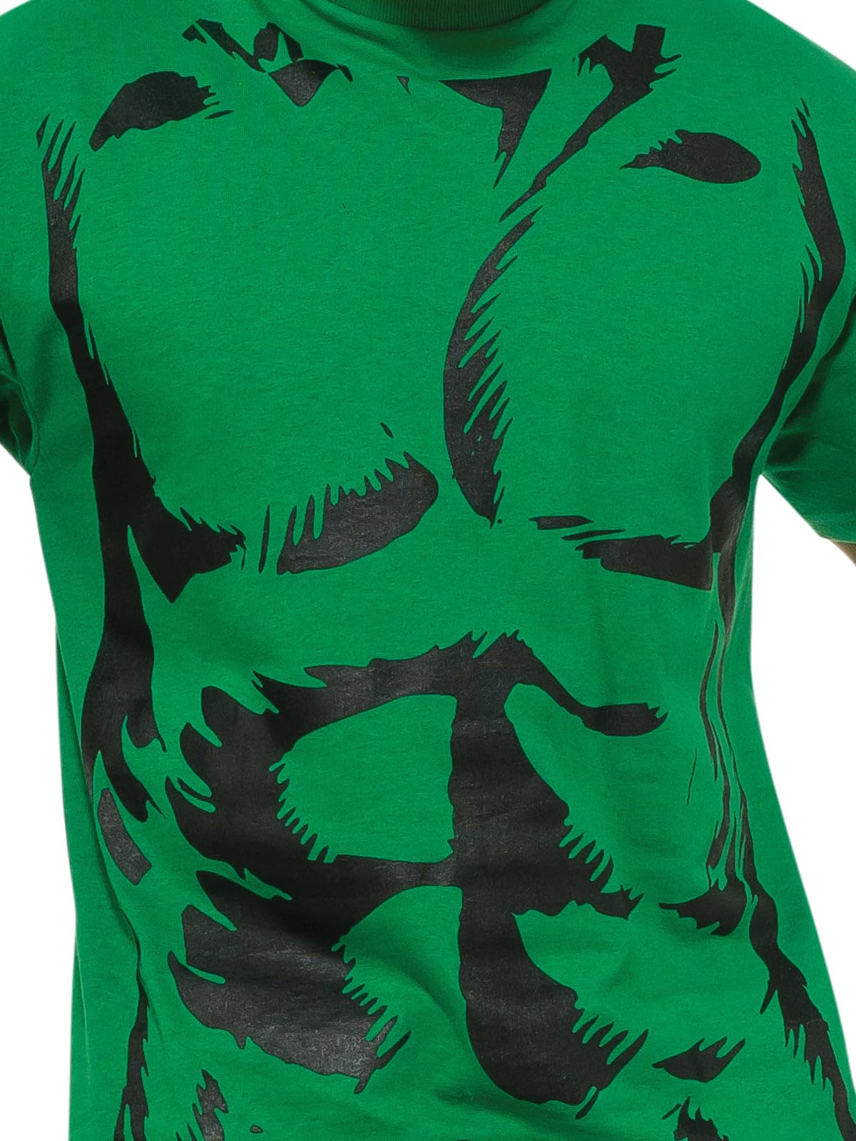 rubie-s-deluxe-hulk-kost-m-gr-n-schwarz-l-superheld image 4