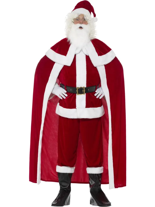 smiffys-fever-weihnachtsmann-kost-m-rot-herren-m image 1