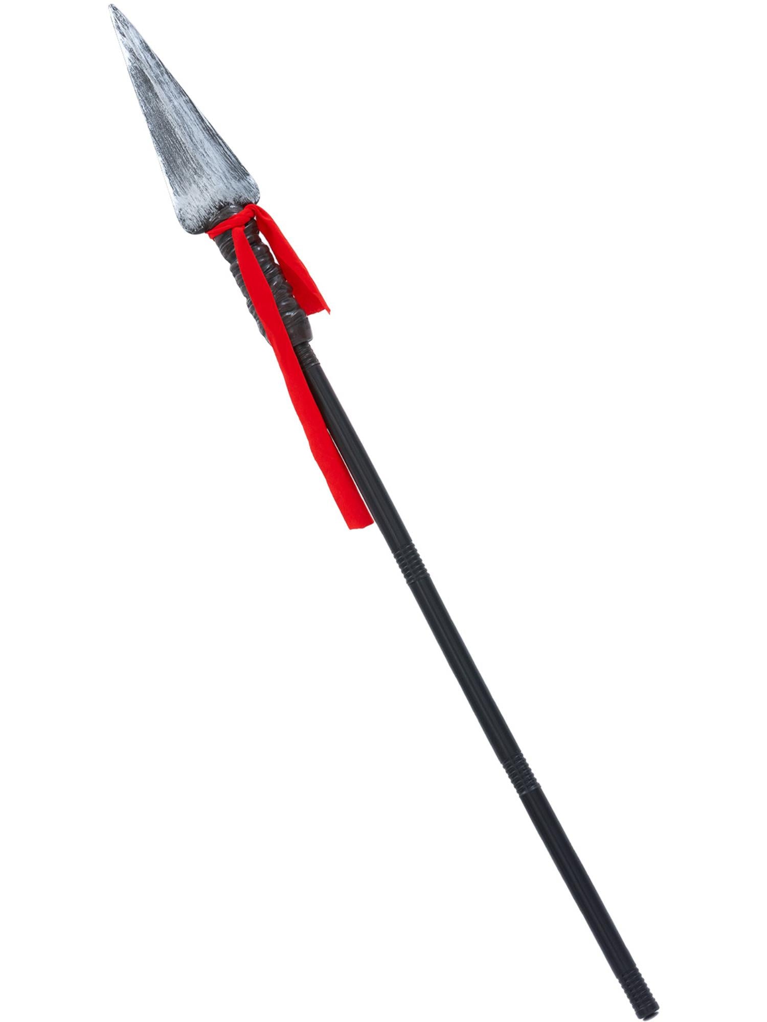 smiffys-fever-gladiator-speer-ausziehbar-schwarz-silber image 1