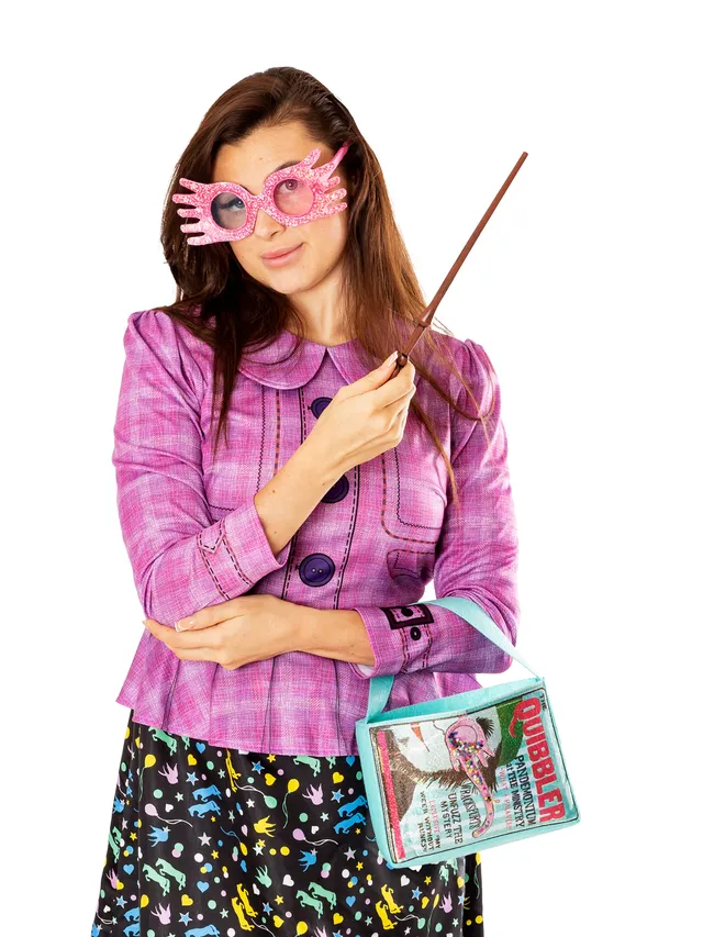 rubies-luna-lovegood-set-brille-zauberstab-magazin-accessoires image 1