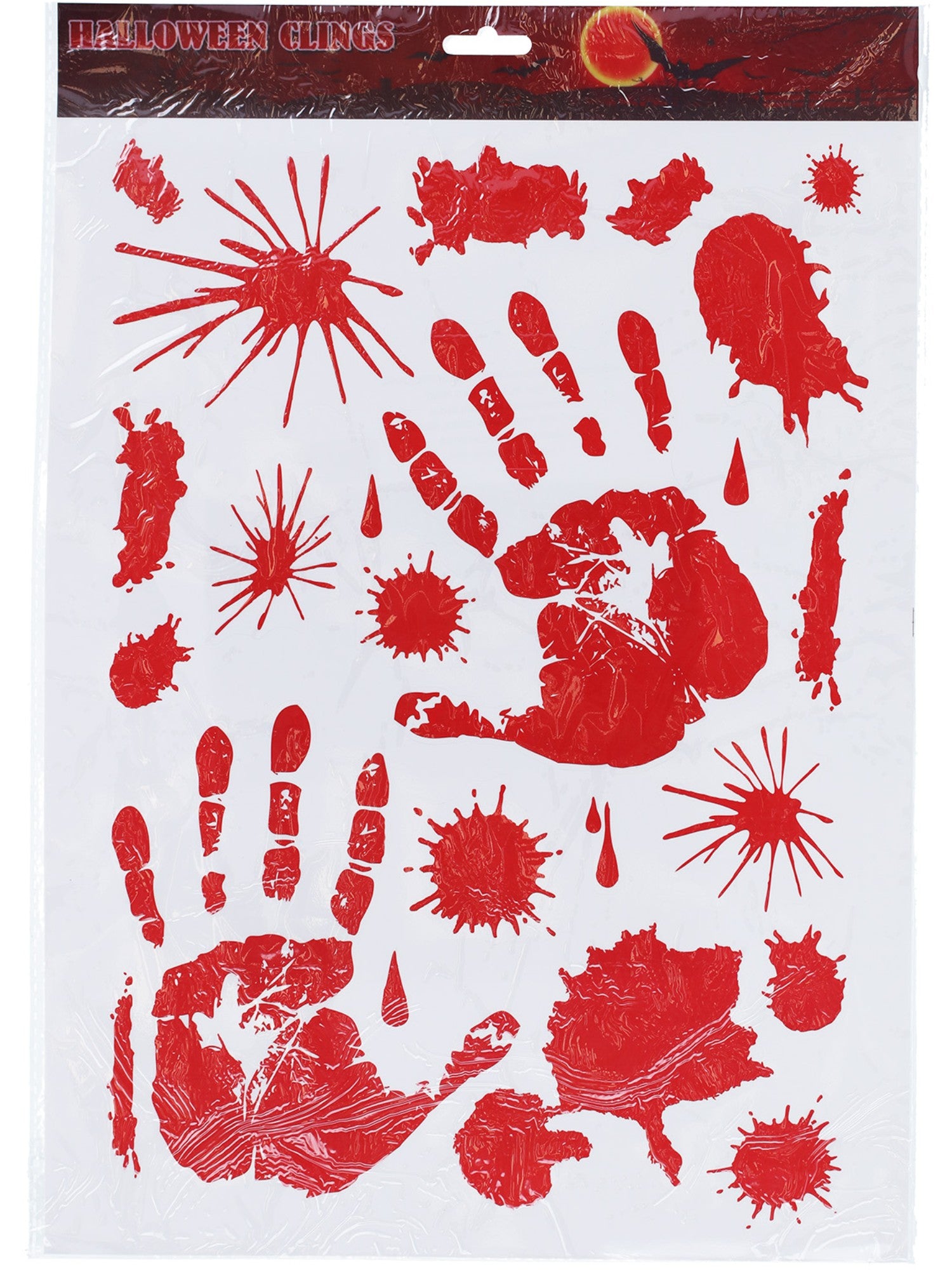 smiffys-fever-bloody-sticker-blut-deko-fenster-boden-2-motive image 2