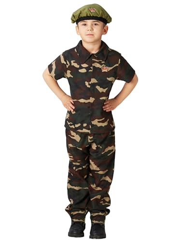 rubie-s-deluxe-soldat-tarn-kost-m-3-4-jahre-milit-r image 7