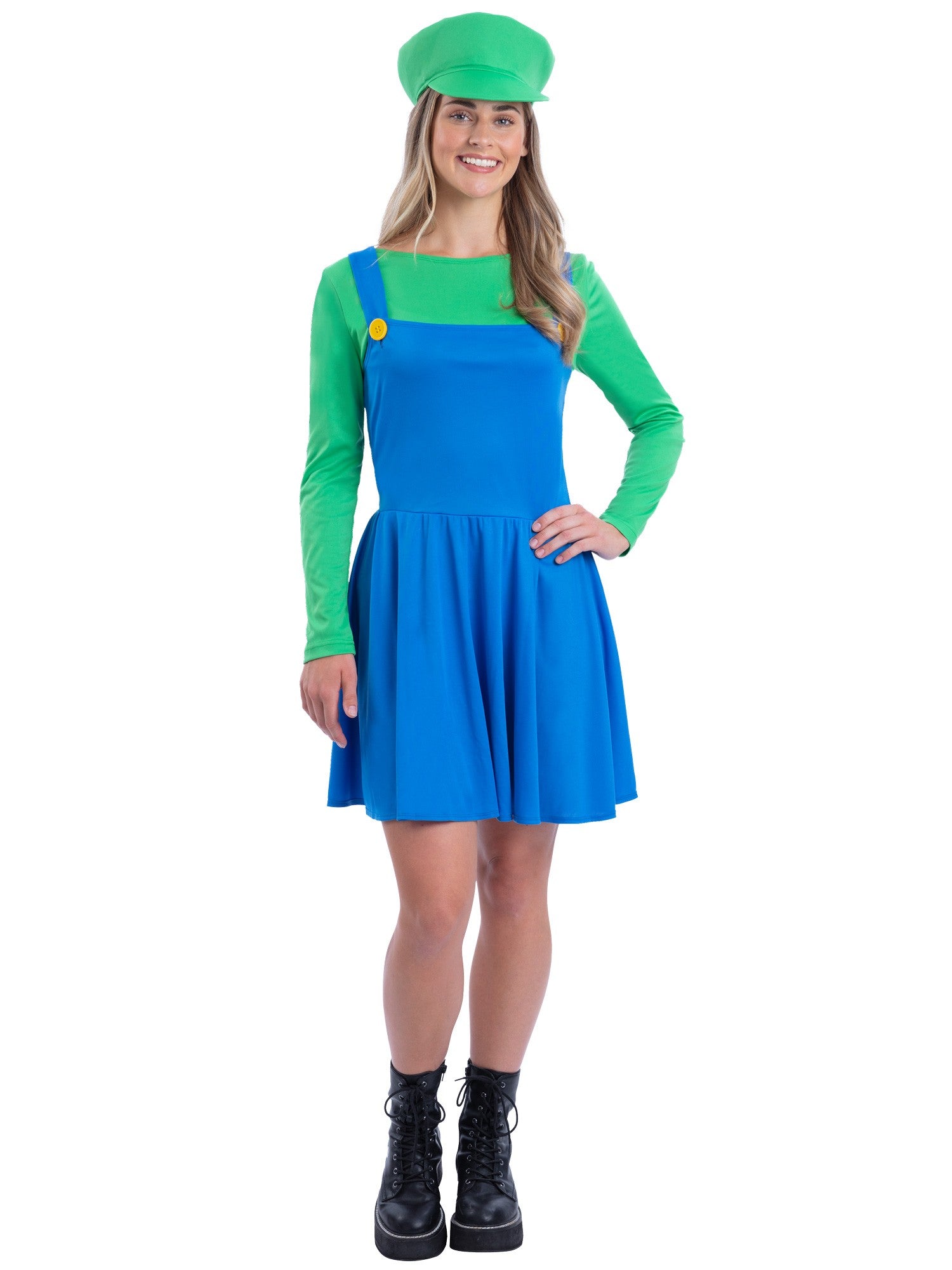 smiffys-fever-klempner-kost-m-gr-n-damen-gr-l image 4