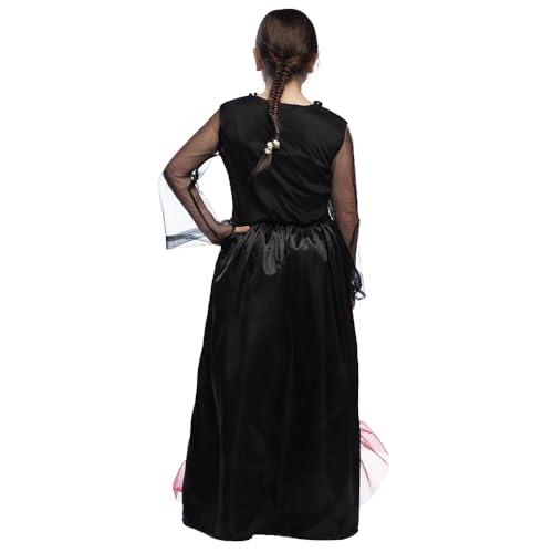 boland-totenkopf-kinderkost-m-4-6-jahre-skelett-kleid-schwarz image 8