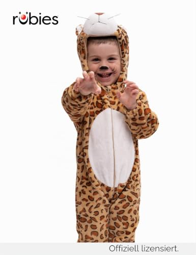 rubie-s-deluxe-leoparden-kost-m-kinder-jumpsuit-5-7-jahre image 7