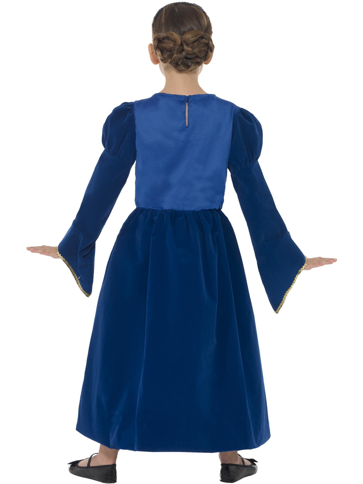 smiffys-fever-tudor-prinzessin-kost-m-blau-m image 2