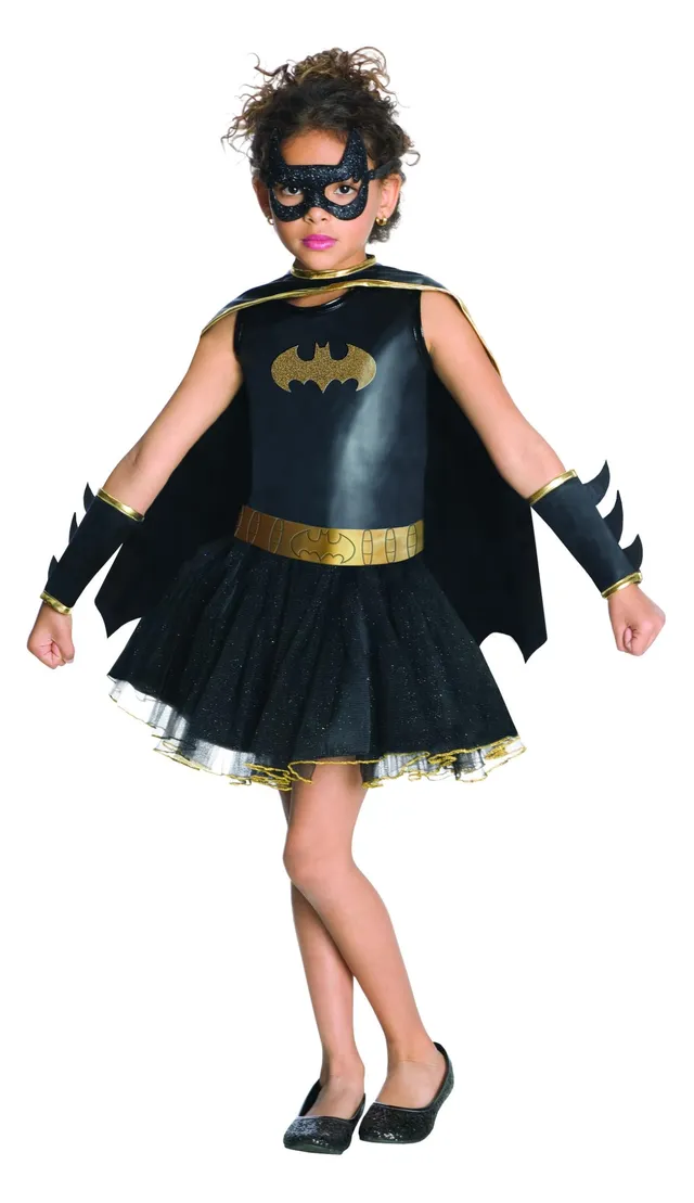 rubie-s-batgirl-deluxe-tutu-kinderkost-m-schwarz-gr-m image 1