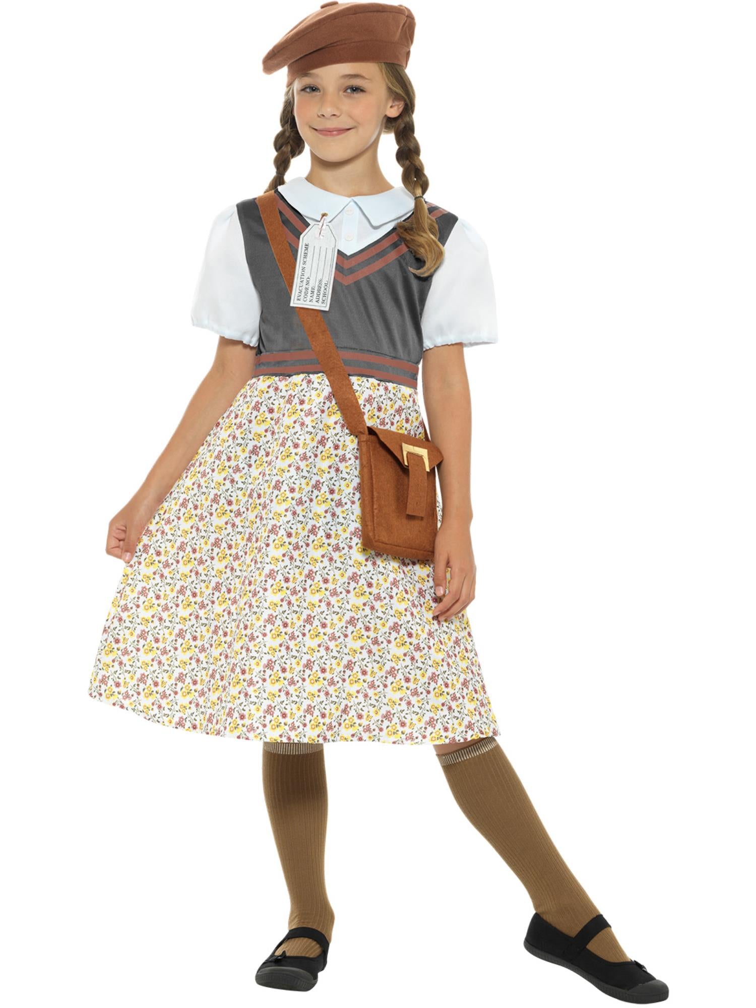 smiffys-fever-evacuee-schulm-dchen-kost-m-m-dchen-grau image 4