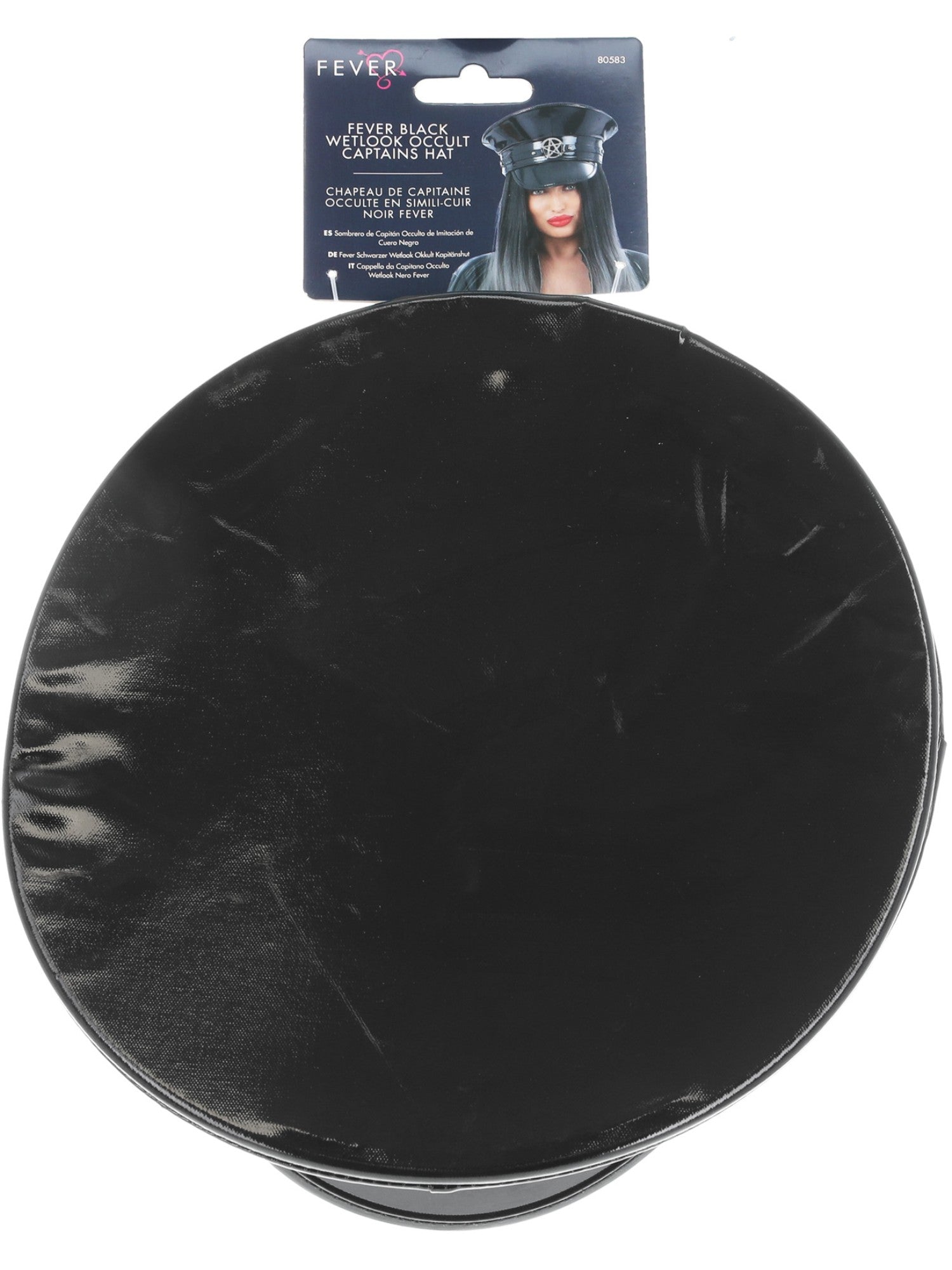 smiffys-fever-wetlook-kapit-nsm-tze-schwarz-pentagramm image 2