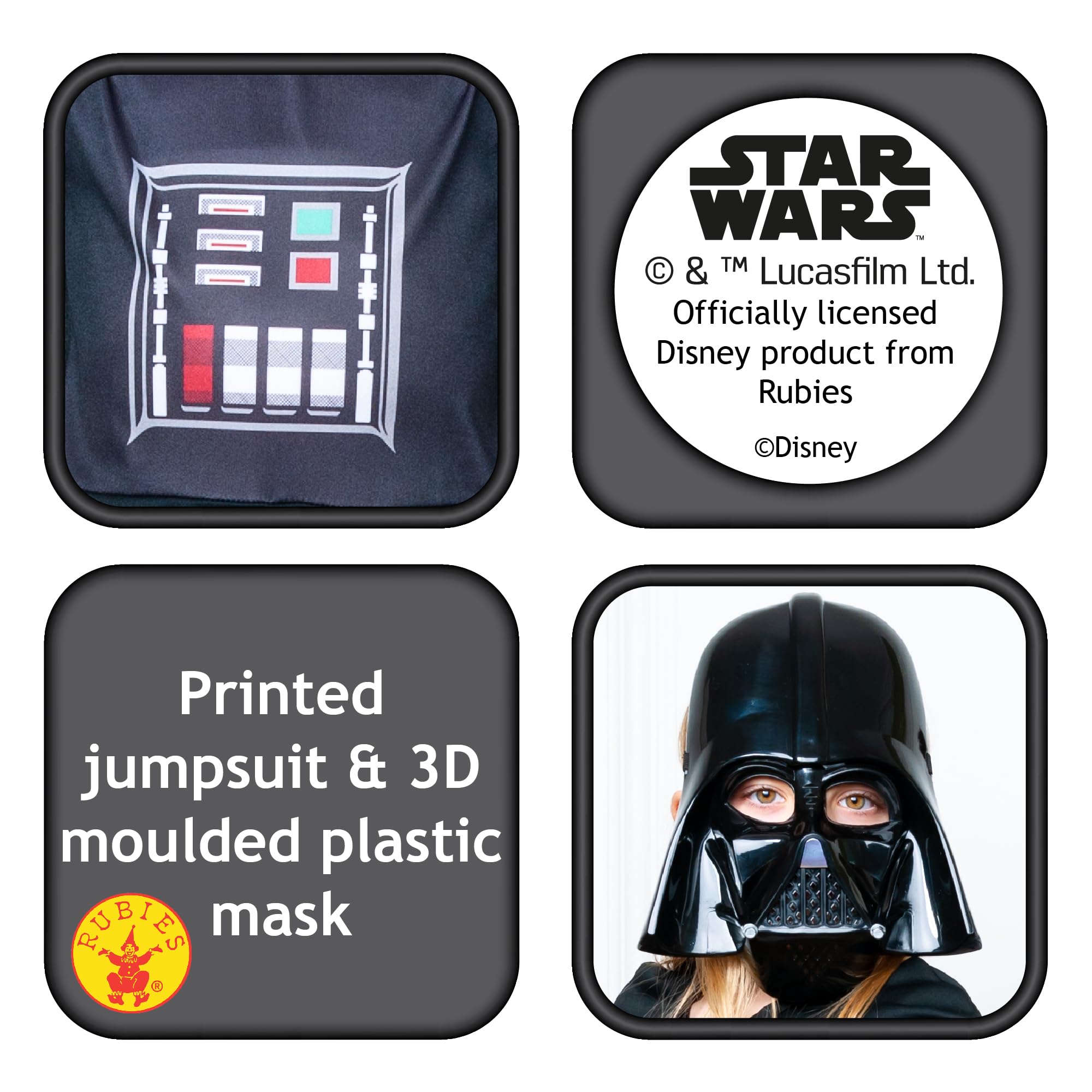 rubie-s-deluxe-darth-vader-kinderkost-m-5-6-jahre-schwarz image 3