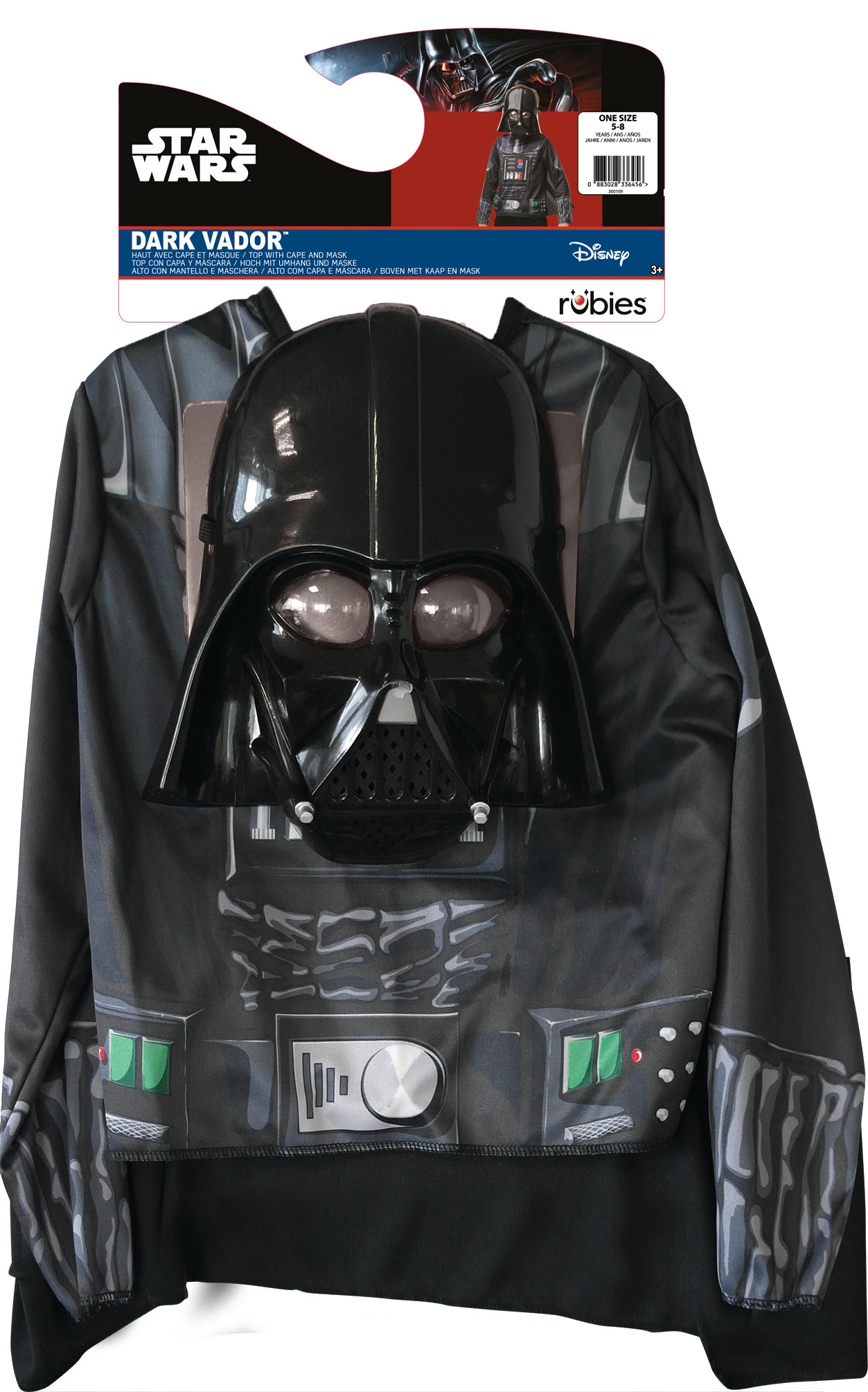 rubies-darth-vader-kost-m-top-mit-maske-und-cape image 5