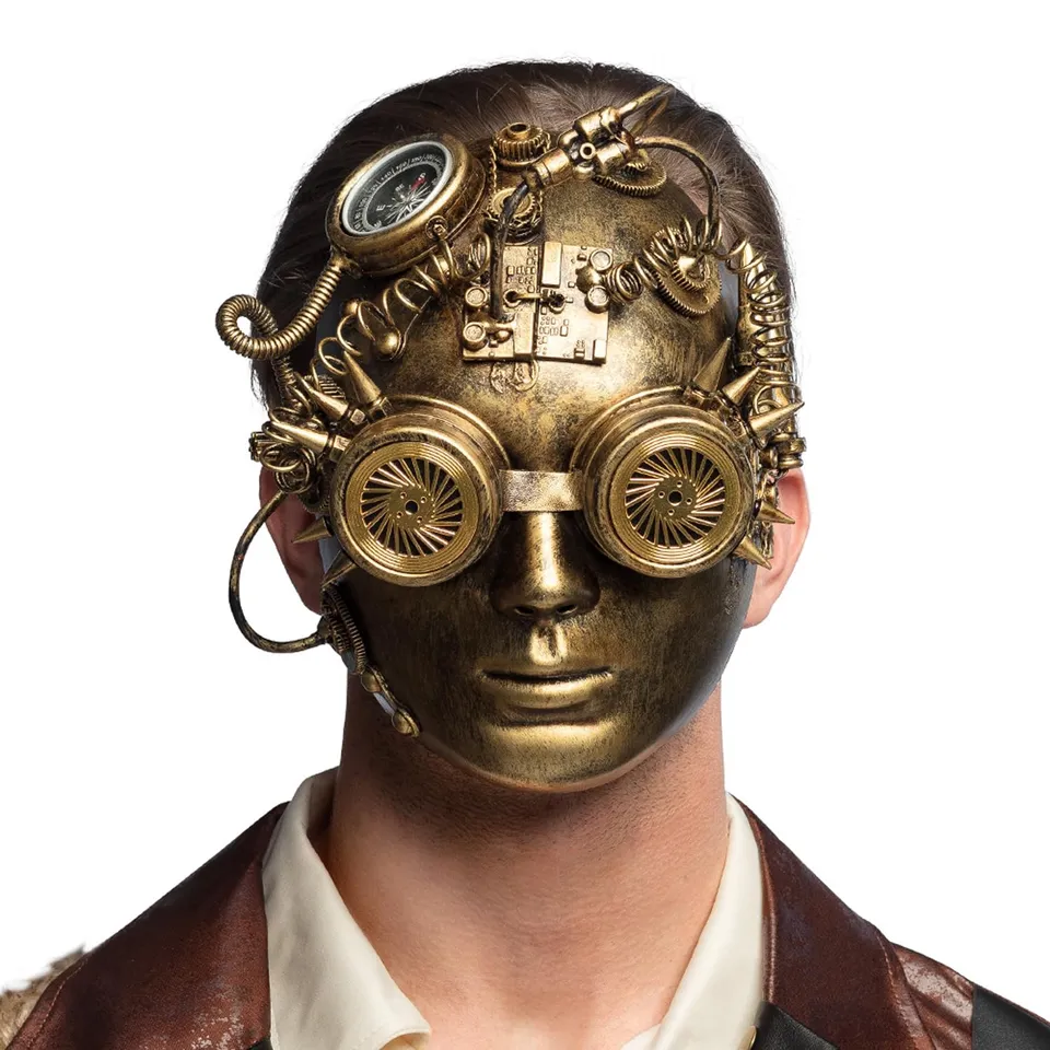 boland-54499-steampunk-maske-erwachsene-gesichtsmaske-kost-m image 1