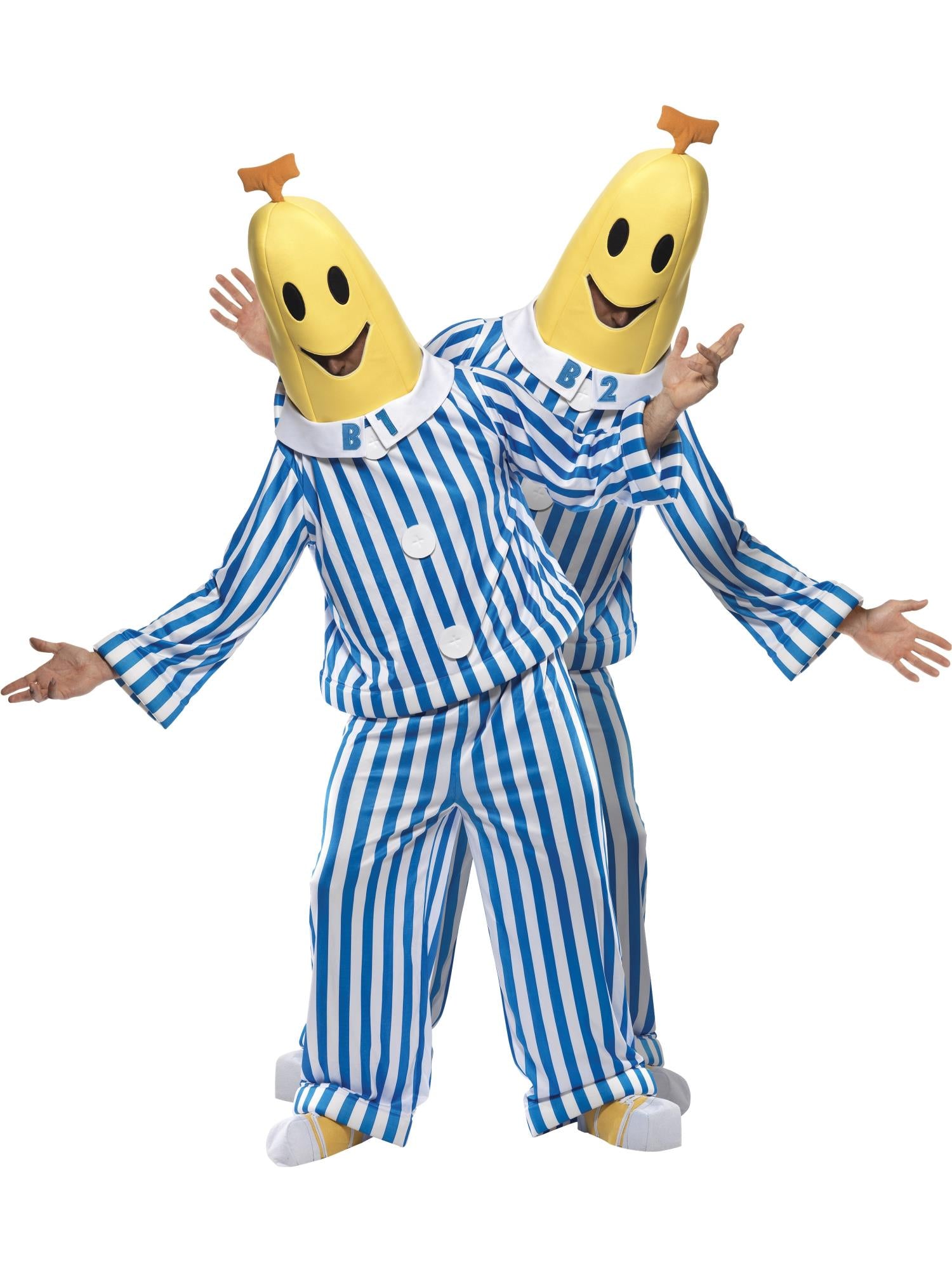 smiffys-fever-bananas-in-pyjamas-kost-m-blau-4-teilig-b1-b2 image 1