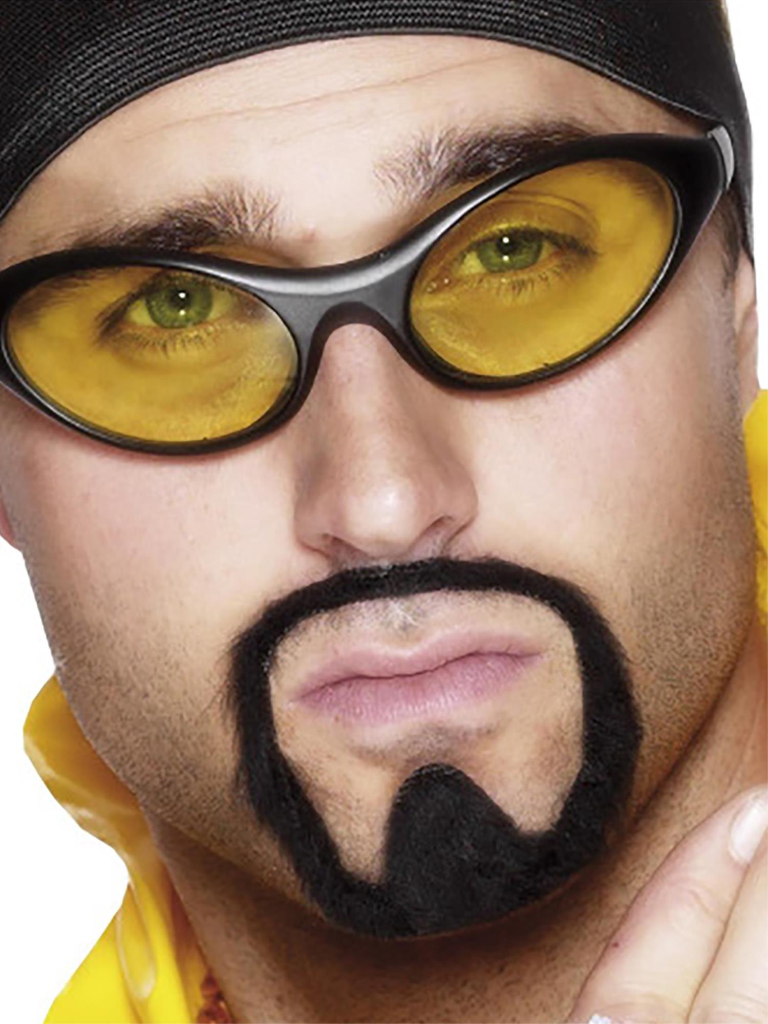 smiffys-fever-90s-rapper-specs-kost-mbrille-gelb-einheitsgr-e image 1