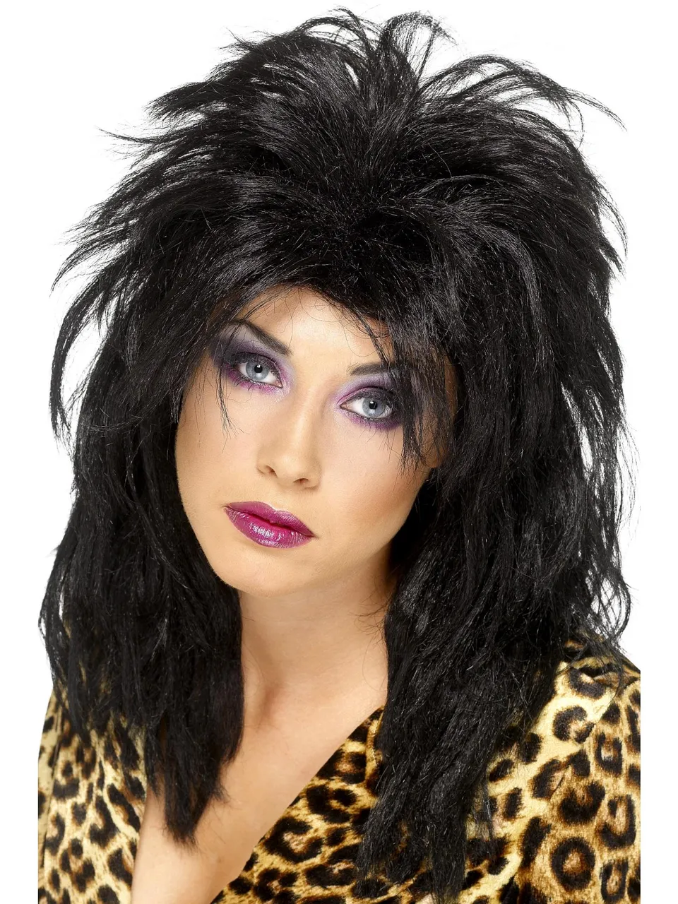 smiffys-fever-80s-popstar-per-cke-schwarz-damen image 1