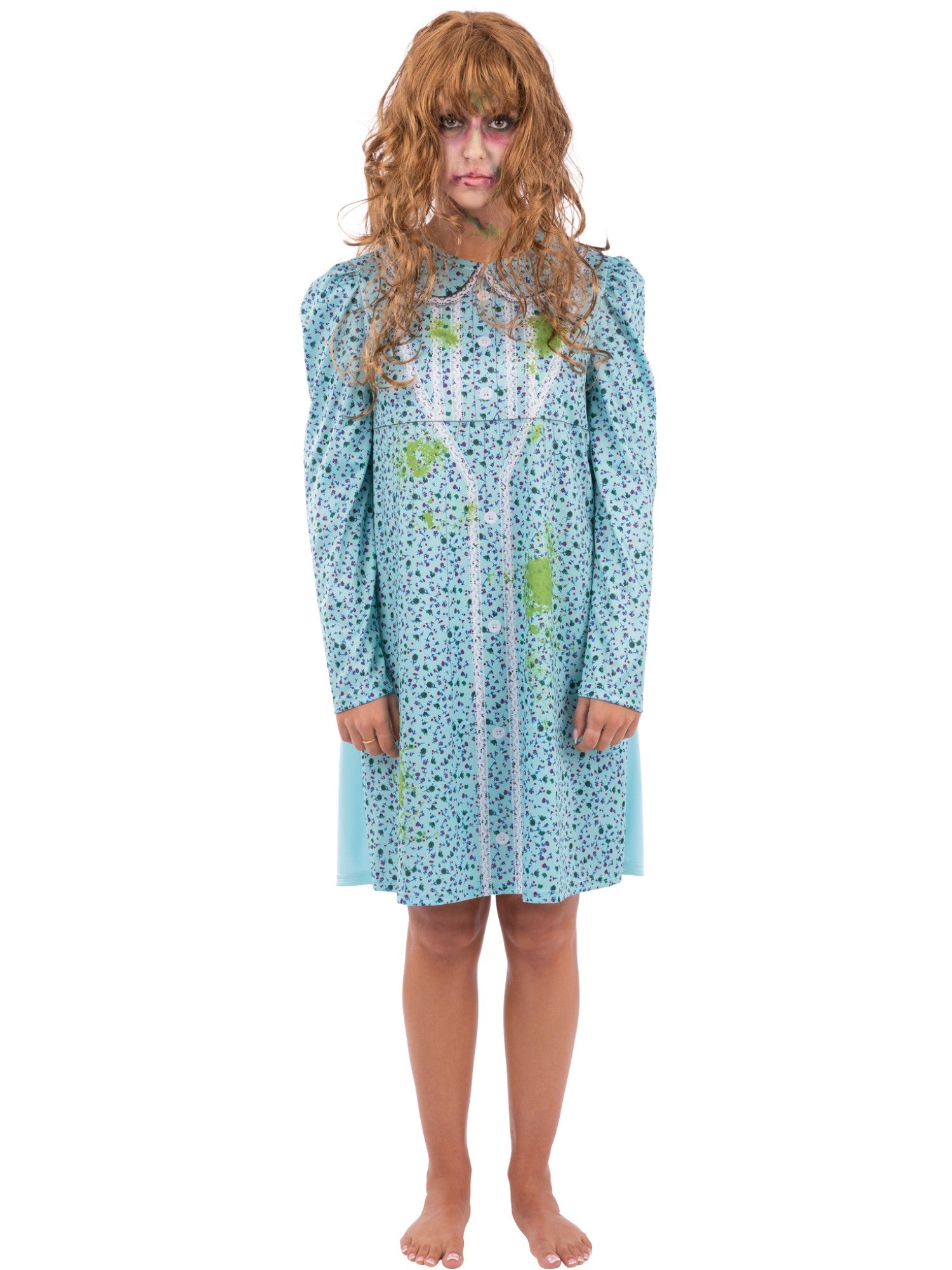 smiffys-fever-exorcist-regan-nachthemd-kost-m-gr-m-blau image 4