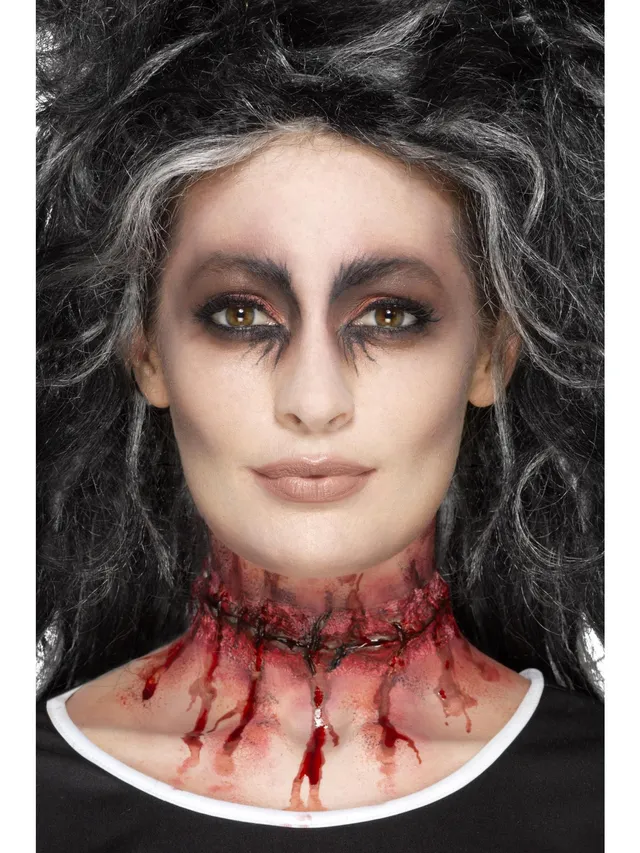 smiffys-makeup-fx-latex-narbe-gen-ht-hals-rot image 1