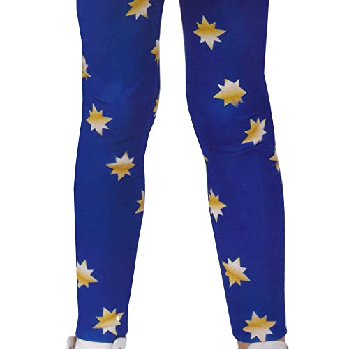 rubie-s-captain-marvel-leggings-kost-mzubeh-r-m-dchen-blau image 3