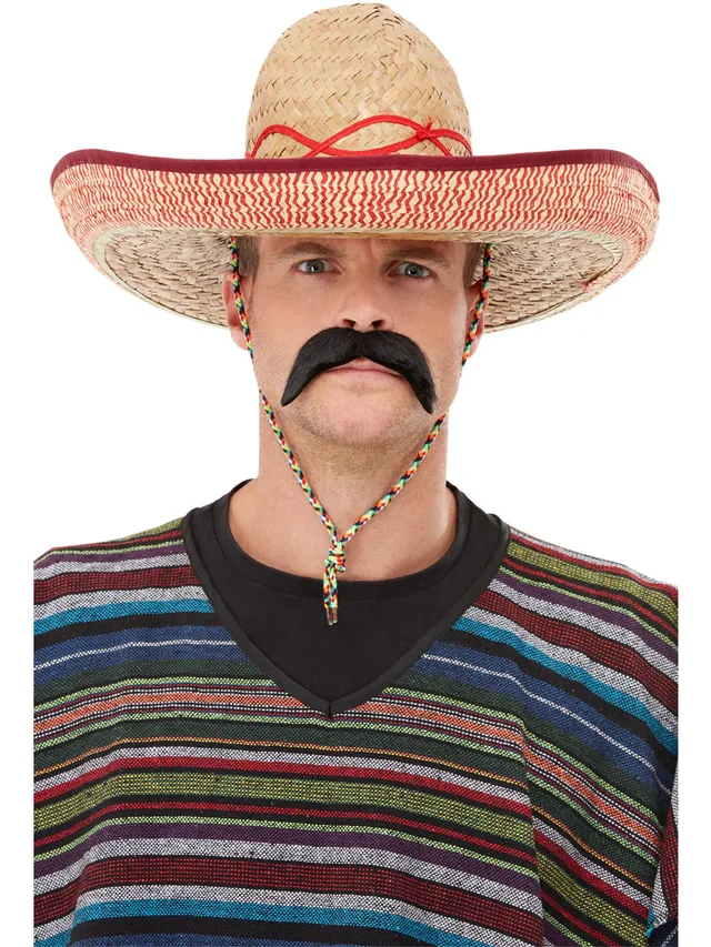 smiffys-fever-sombrero-strohhut-braun-einheitsgr-e image 1