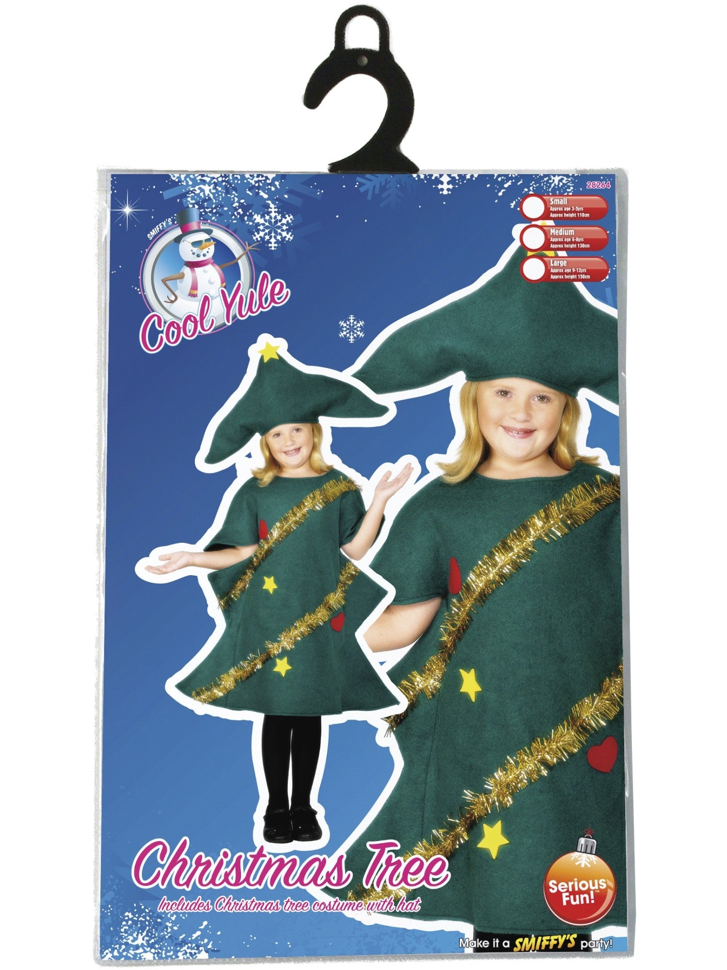 smiffys-fever-28264-tannenbaum-kost-m-kinder-gr-n-s image 4