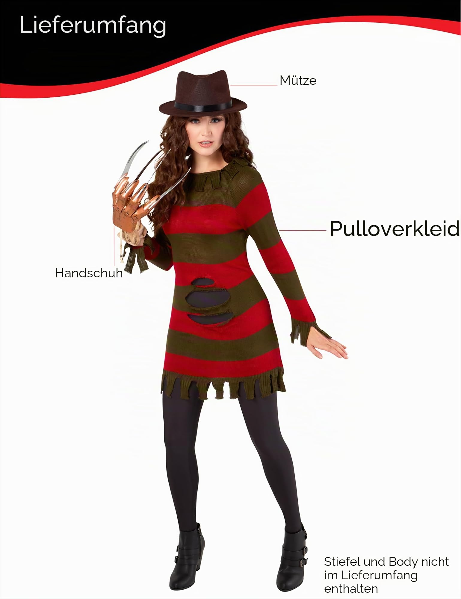 rubie-s-secret-wishes-miss-freddy-damenkost-m-s-sexy image 3