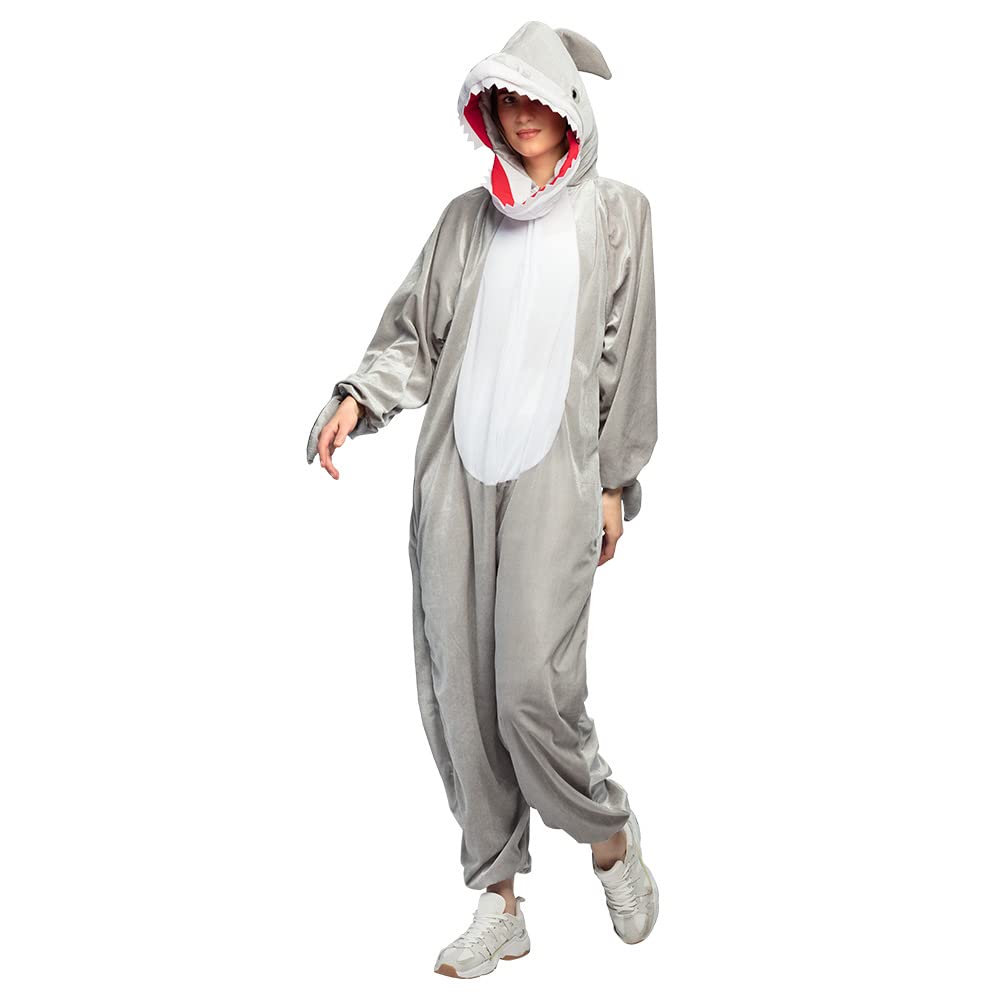 boland-hai-pl-schkost-m-unisex-jumpsuit-overall-hai-kopf image 1