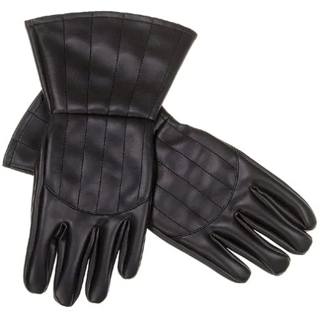 rubie-s-deluxe-darth-vader-stulpenhandschuhe-schwarz-kinder image 1