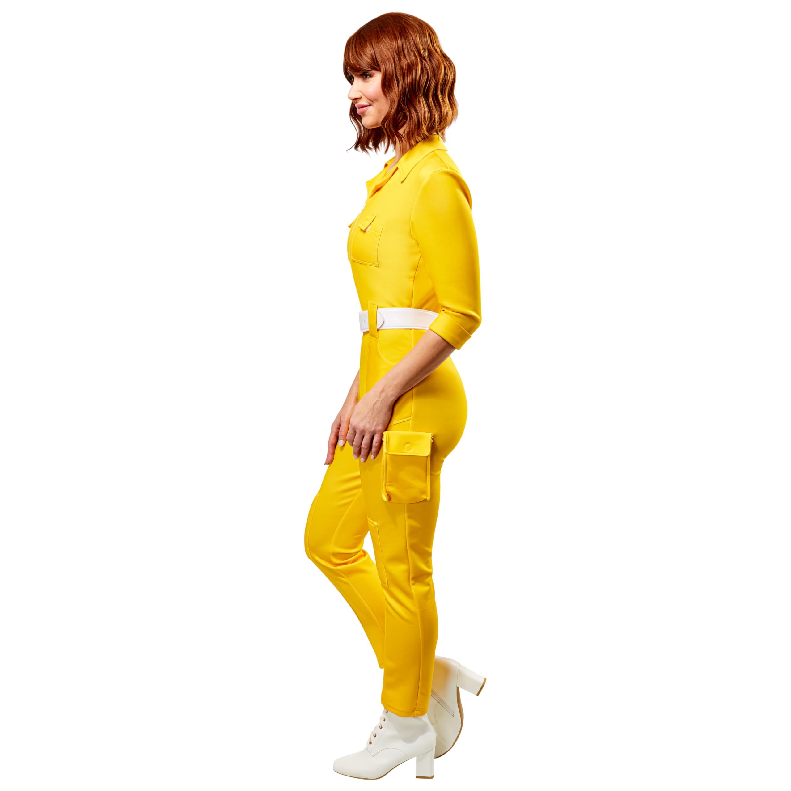 rubie-s-deluxe-april-o-neil-kost-m-damen-l-gelb image 2