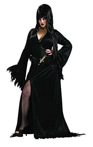 rubie-s-deluxe-elvira-kost-m-damen-plus-gothic-kleid image 2