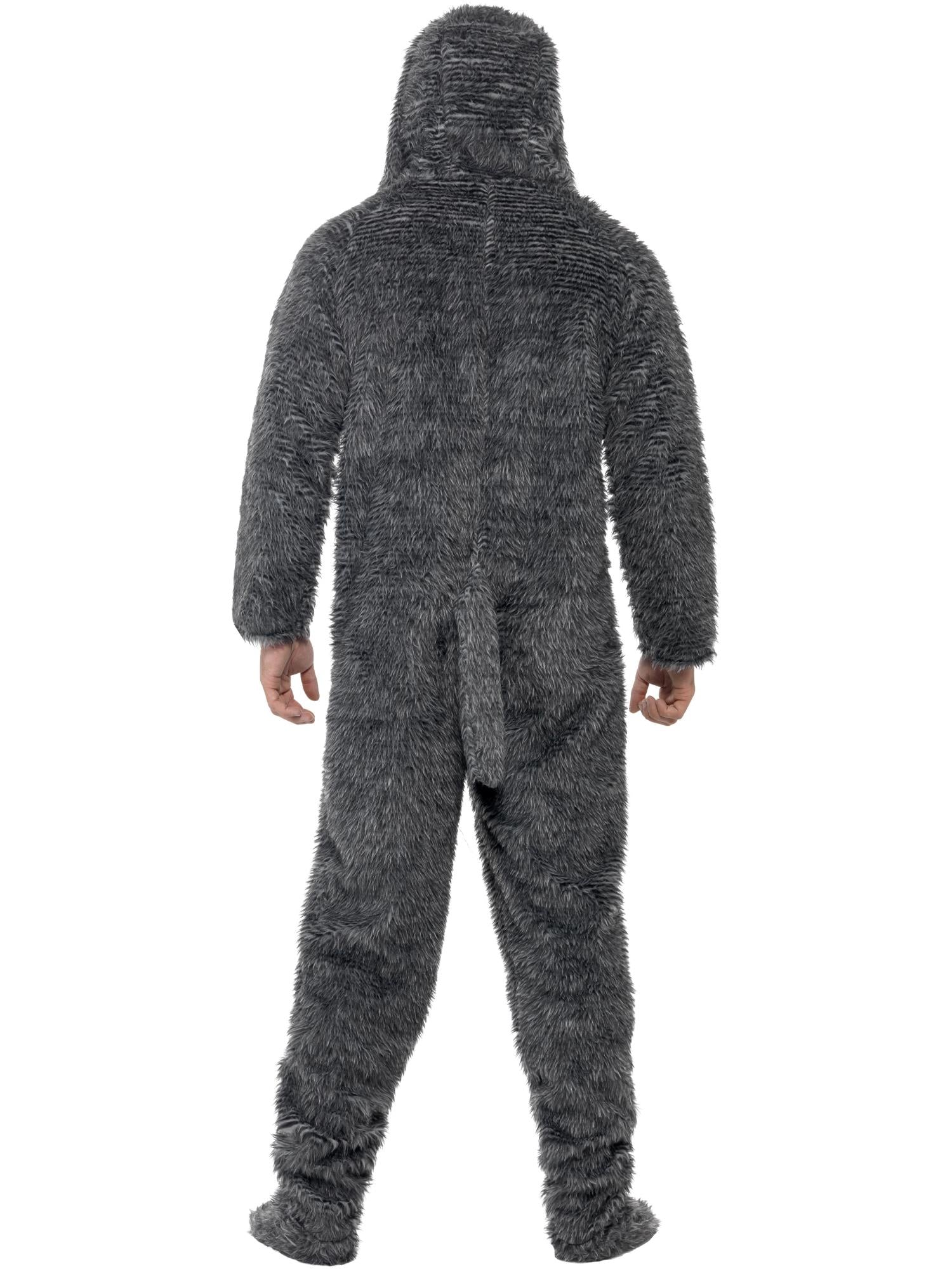 smiffys-fever-fluffy-hundekost-m-grau-overall-gr-m-l image 2