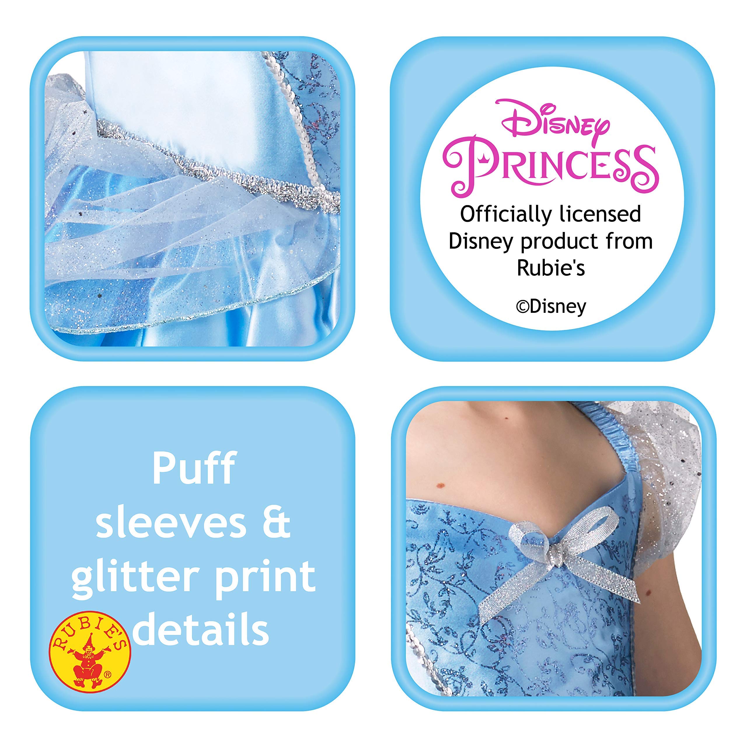 rubie-s-deluxe-dream-princess-cinderella-kost-m-s-m-dchen image 4